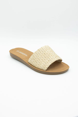 The Efron Sandal in Bone
