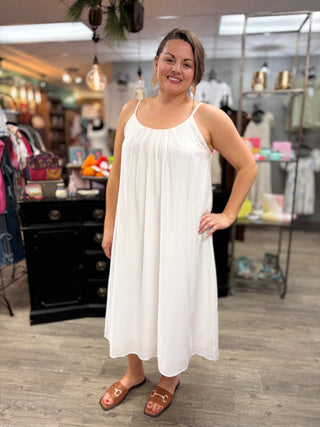 Summer Breeze Sleeveless Maxi Dress-Dresses-Elle Gray-Evergreen Boutique, Women’s Fashion Boutique in Santa Claus, Indiana