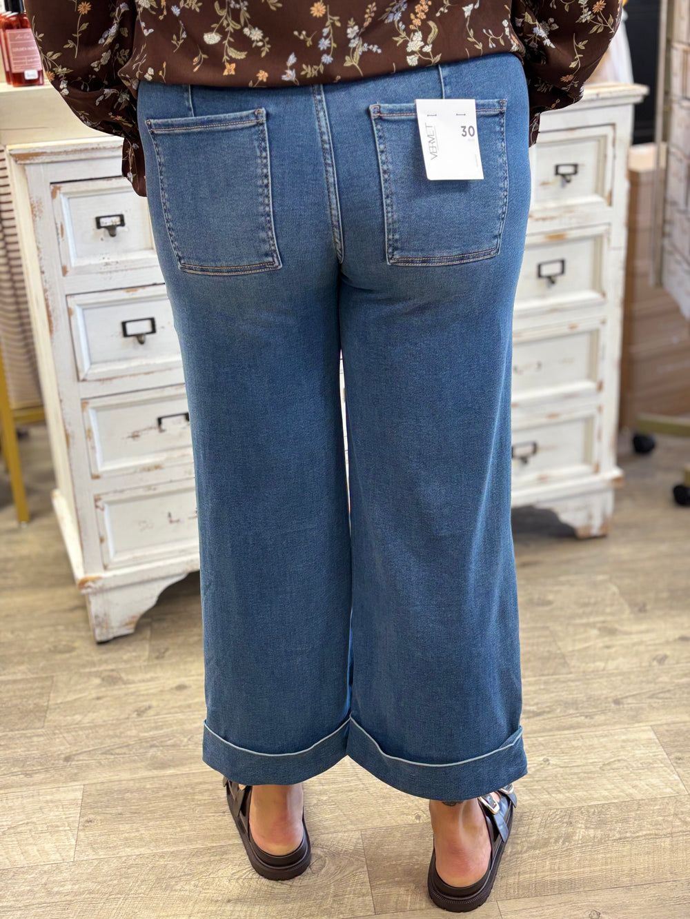 Vervet Enviably High Rise Super Soft Baggy Jeans-Evergreen Boutique-Evergreen Boutique, Women’s Fashion Boutique in Santa Claus, Indiana