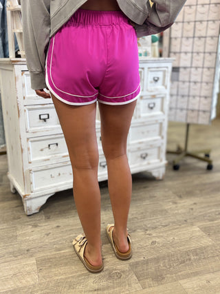 Fast Lane Lined Athletic Shorts