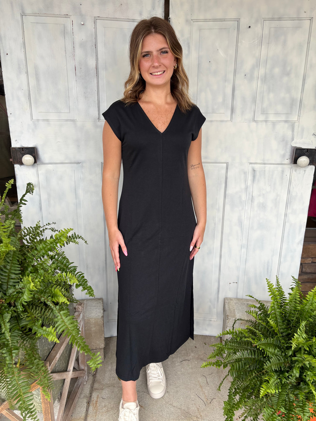 The Remy Knit Maxi Dress-Dresses-MITTOSHOP-Evergreen Boutique, Women’s Fashion Boutique in Santa Claus, Indiana