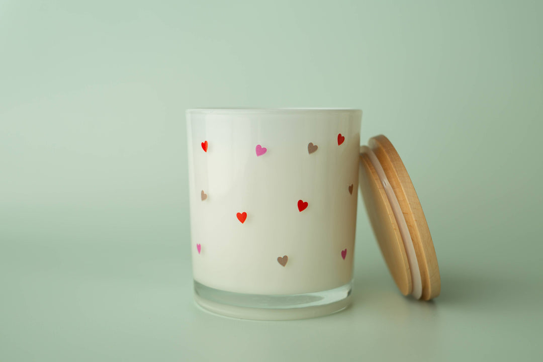 Tiny Hearts Wrap Soy Candle