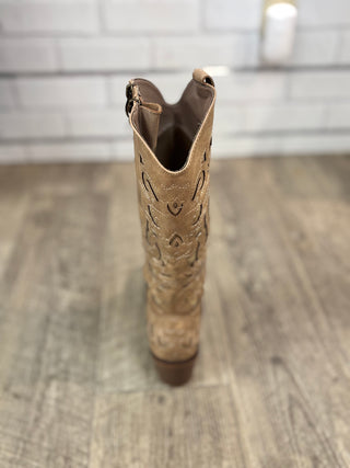 Pierre Dumas Whitney-13 Taupe Boot