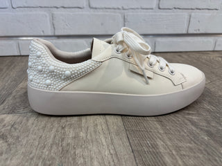 Outwoods Shauna Cream Pearl Sneakers-Shoes-Olem Shoe-Evergreen Boutique, Women’s Fashion Boutique in Santa Claus, Indiana