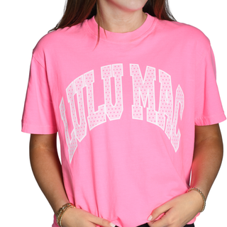 Lulu Mac Polka Dot Graphic Tee