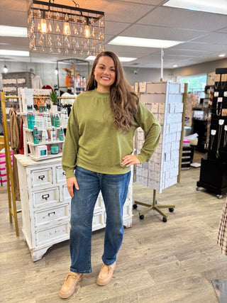 Vintage Vibes Mineral Washed Sweatshirt