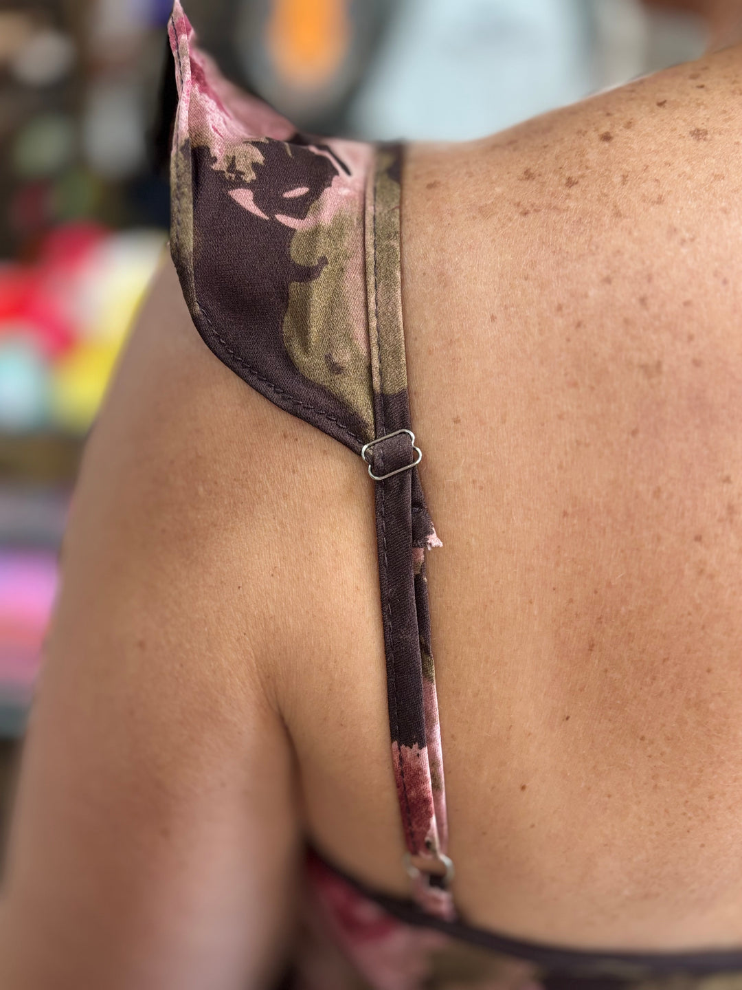 The Rosie Mocha Midi Dress-Dresses-Rosie Posie-Evergreen Boutique, Women’s Fashion Boutique in Santa Claus, Indiana