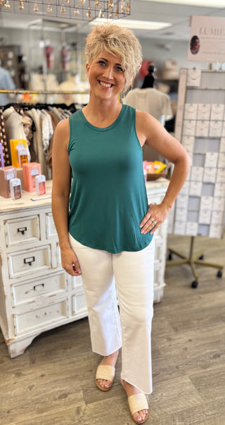 Teal Me More Tank Top