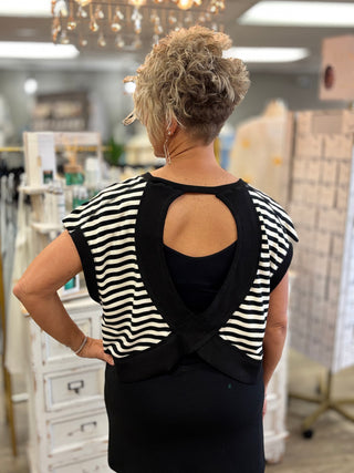 Back for More Open Back Top