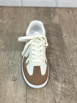Maxine Gold Combo Sneaker