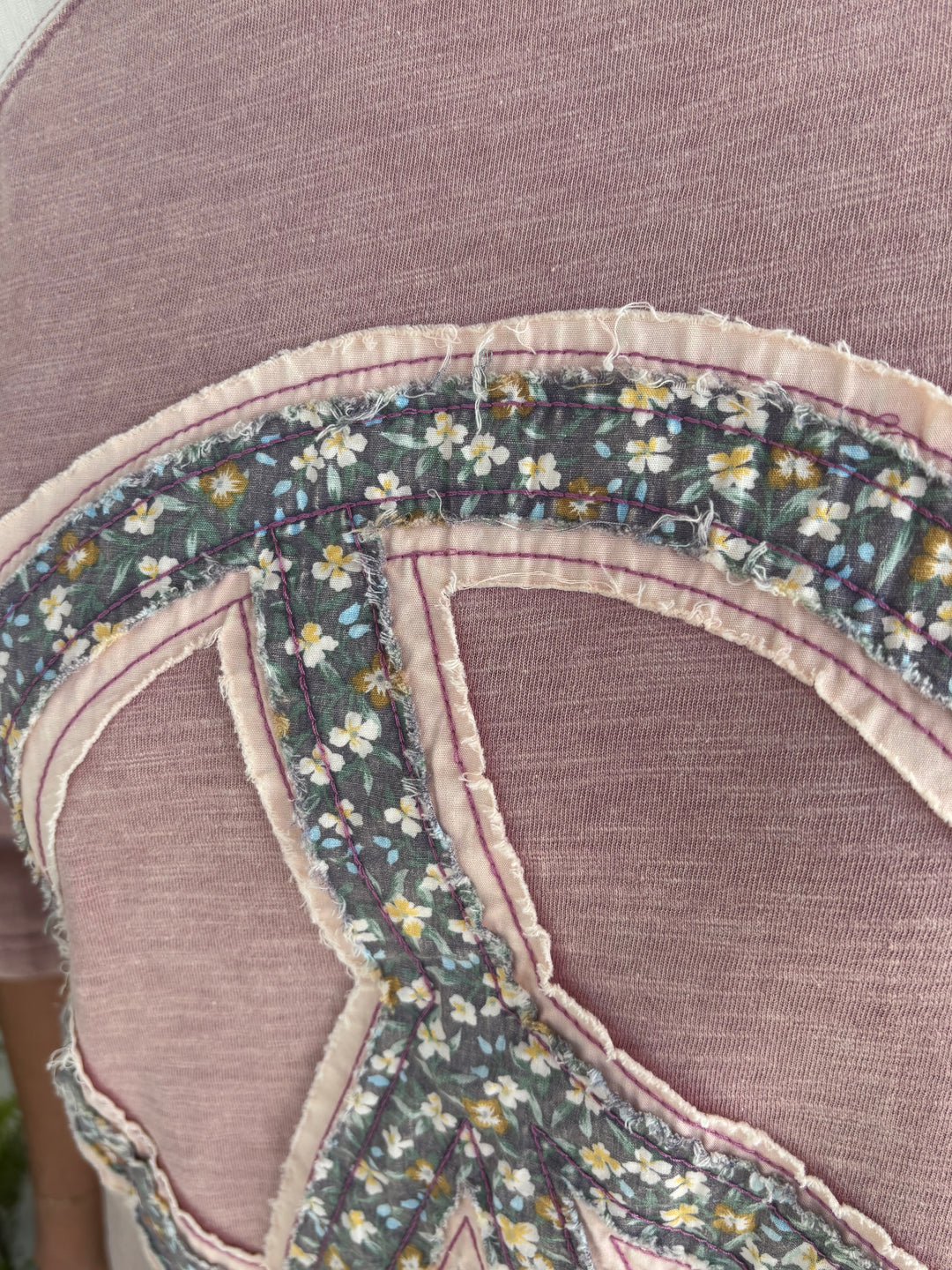 Flower Child Floral Peace Top-Tops-Mittoshop-Evergreen Boutique, Women’s Fashion Boutique in Santa Claus, Indiana