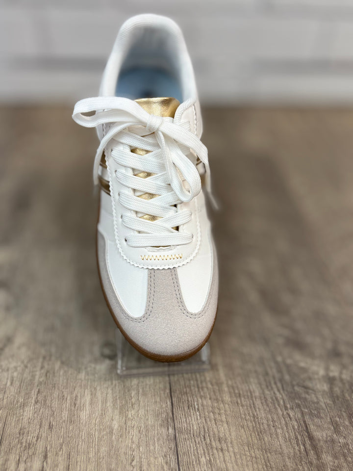 Outwoods Giana 2 Gold Combo Sneaker-Shoes-Olem Shoe-Evergreen Boutique, Women’s Fashion Boutique in Santa Claus, Indiana