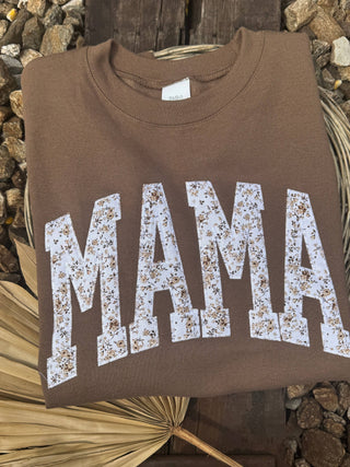 Mama Floral Short Sleeve Tee