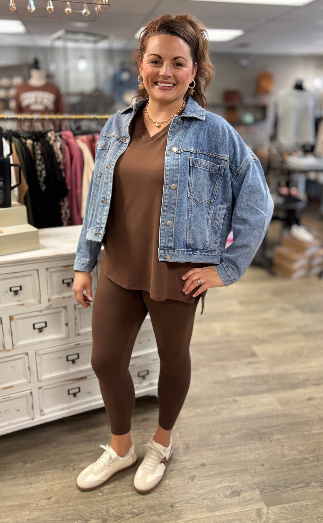 Brushed Microfiber Lounge Set-Activewear Sets-Zenana-Evergreen Boutique, Women’s Fashion Boutique in Santa Claus, Indiana