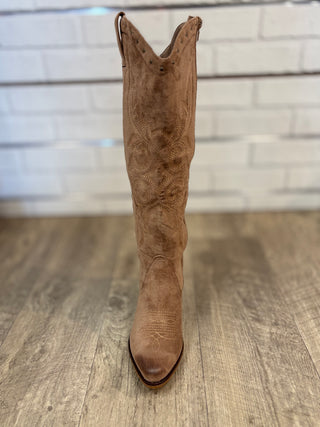 Dusty Trails Tall Western Embroidered Boots-Shoes-Olem Shoe-Evergreen Boutique, Women’s Fashion Boutique in Santa Claus, Indiana