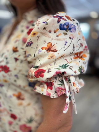 Wildflower Wishes Denim Dress