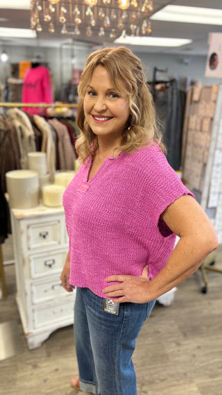 Back Talk Back Patch Sweater