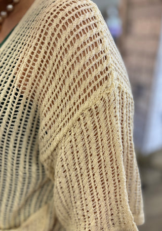 Breezy Does It Knit Crochet Cardigan