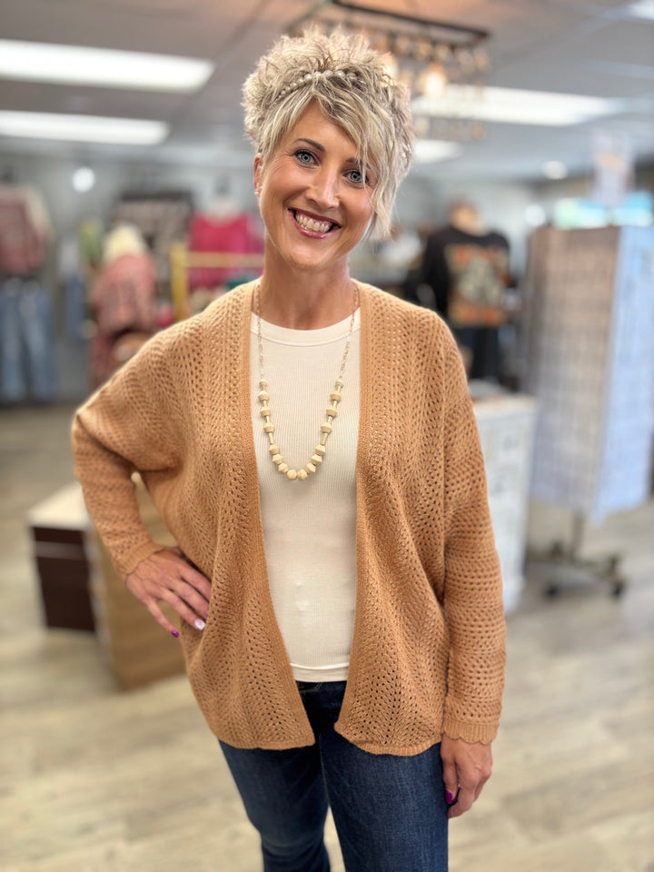 The Sunday Snuggle Cardigan-Tops-Be Cool-Evergreen Boutique, Women’s Fashion Boutique in Santa Claus, Indiana