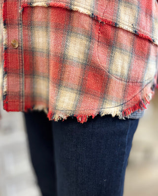 The Wanderer Plaid Hoodie Jacket