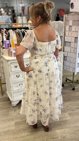 RSVP Ready Floral Midi Dress