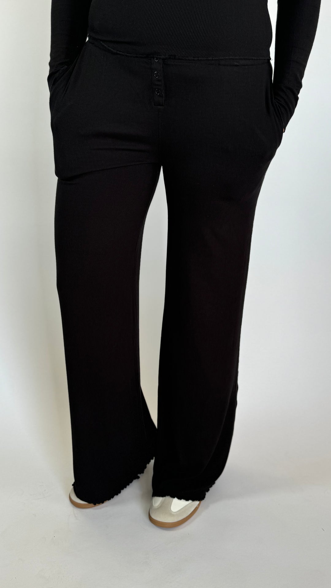 Harper Bamboo Lounge Pants-Pants-Mono B-Evergreen Boutique, Women’s Fashion Boutique in Santa Claus, Indiana