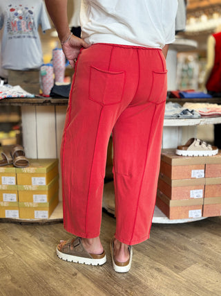 The Barrel Fit Edit — Mineral Red