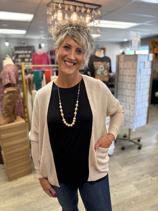 The Aria Sweater Cardigan-Tops-Be Cool-Evergreen Boutique, Women’s Fashion Boutique in Santa Claus, Indiana