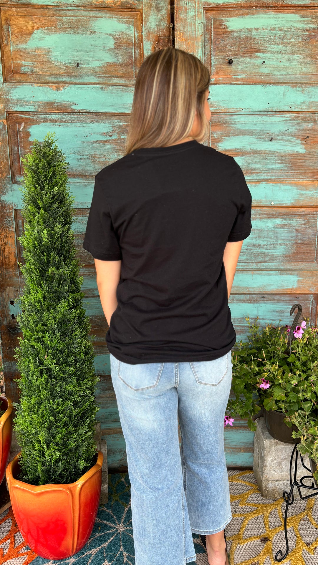 Los Angeles Graphic T-Shirt-Short Sleeves-Oat Collective-Evergreen Boutique, Women’s Fashion Boutique in Santa Claus, Indiana