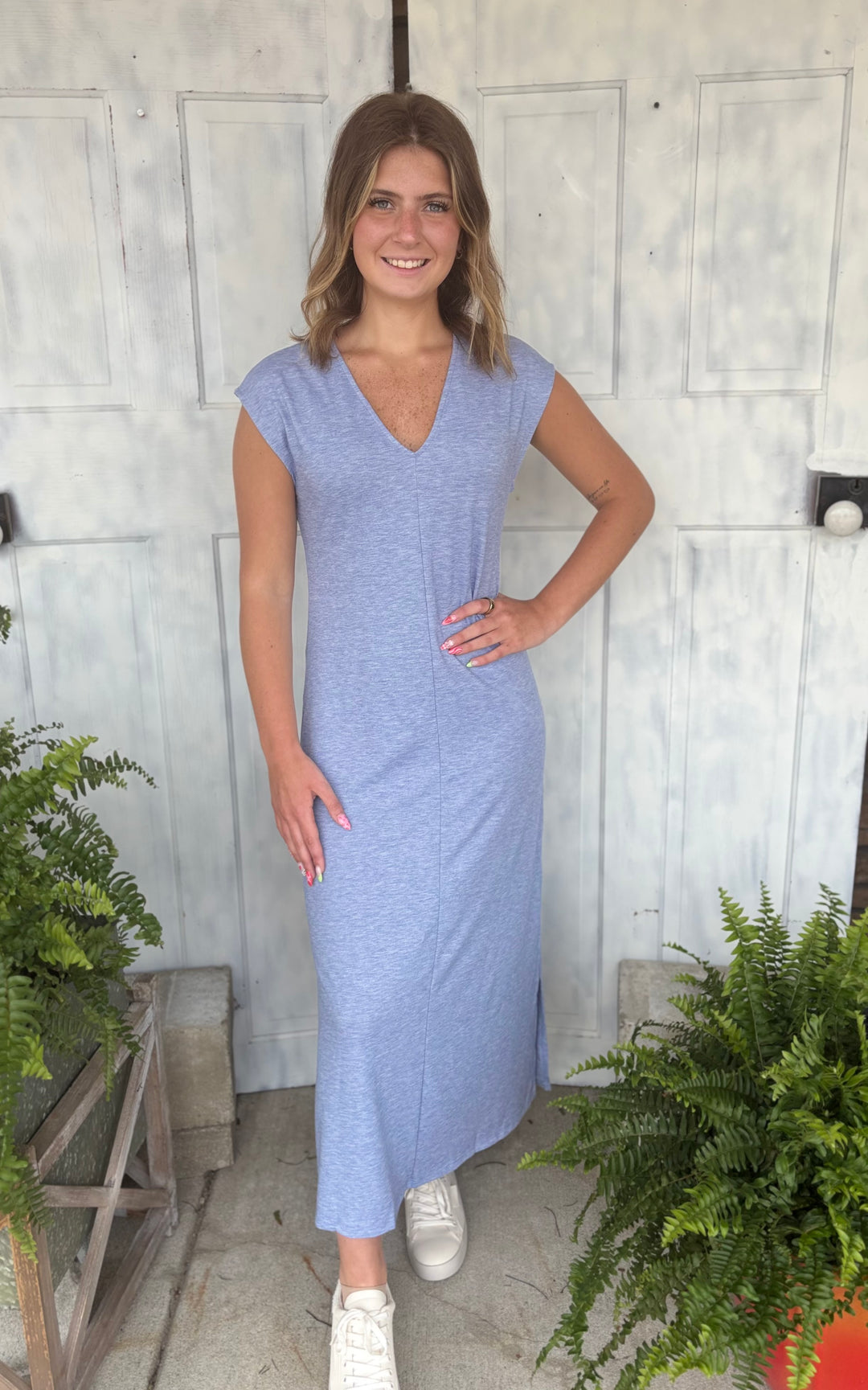 The Remy Knit Maxi Dress-Dresses-MITTOSHOP-Evergreen Boutique, Women’s Fashion Boutique in Santa Claus, Indiana