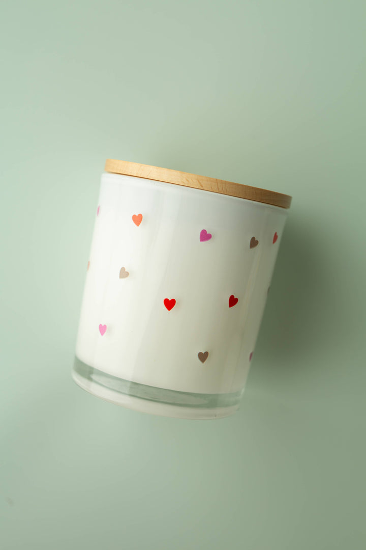 Tiny Hearts Wrap Soy Candle