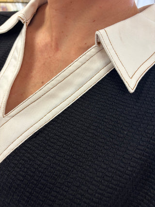High Contrast Top