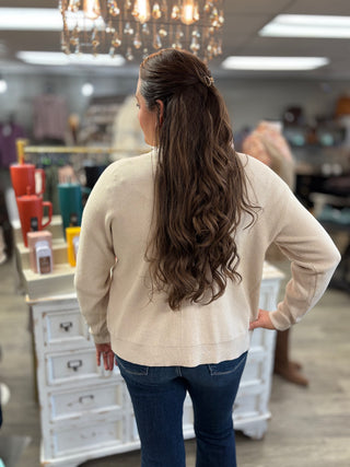 The Sunday Button Up Cardigan-Tops-Zenana-Evergreen Boutique, Women’s Fashion Boutique in Santa Claus, Indiana