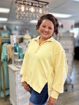 Butter Me Up Pullover Top