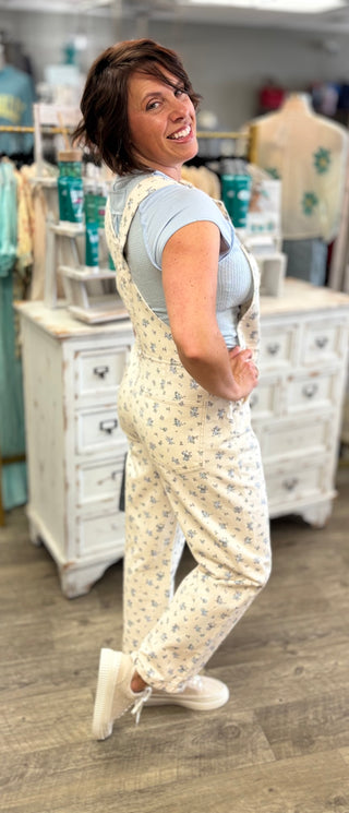 Not Your Basic Bloom Overalls