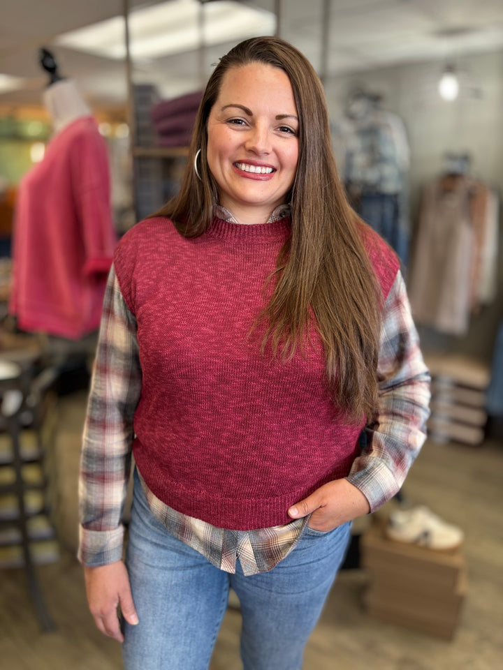 The Signature Layer Vest-Tops-La Miel-Evergreen Boutique, Women’s Fashion Boutique in Santa Claus, Indiana