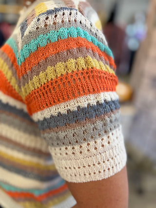 Color Confetti Lightweight Sweater