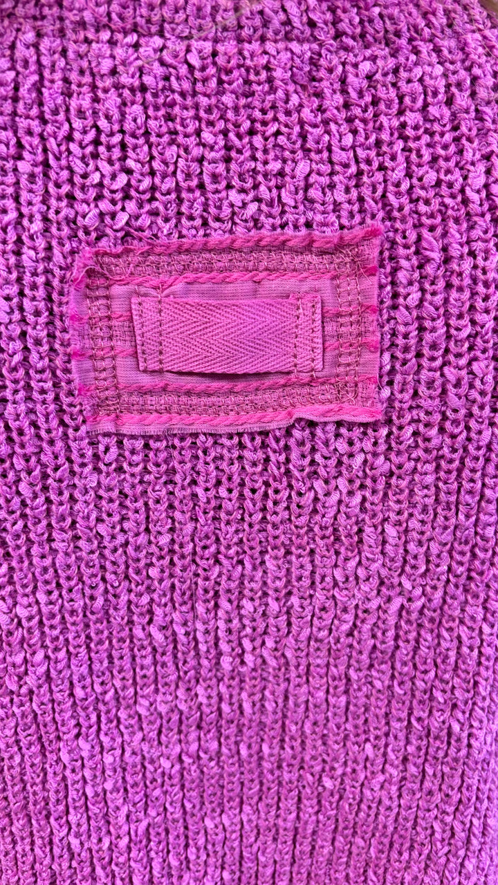 Back Talk Back Patch Sweater