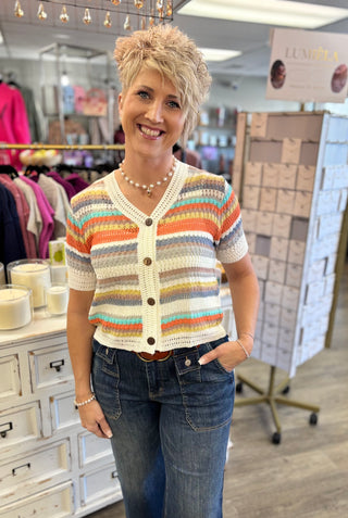 Color Confetti Lightweight Sweater