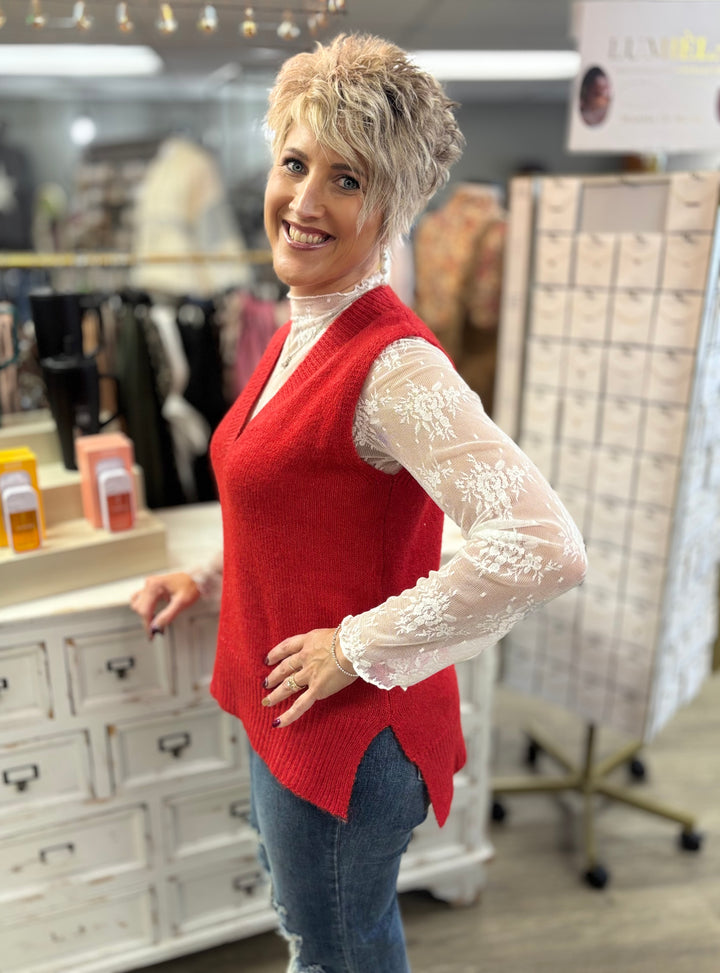 The Mabel Super Soft Vest-Tops-La Miel-Evergreen Boutique, Women’s Fashion Boutique in Santa Claus, Indiana