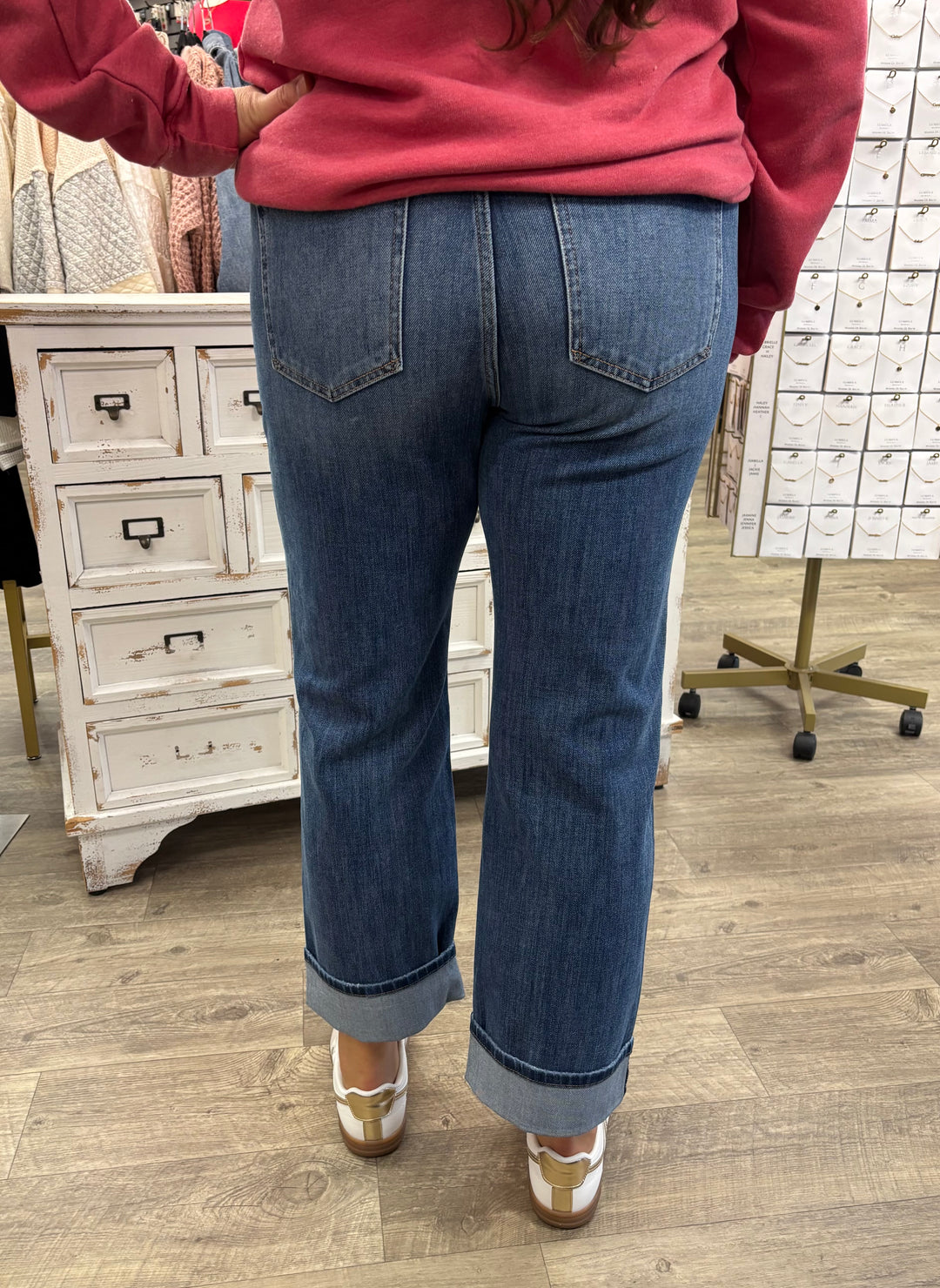 Risen 4-Way Slouchy With Cuffed Hem