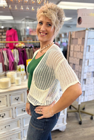 Breezy Does It Knit Crochet Cardigan