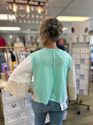 Fresh Picked Floral Top by POL