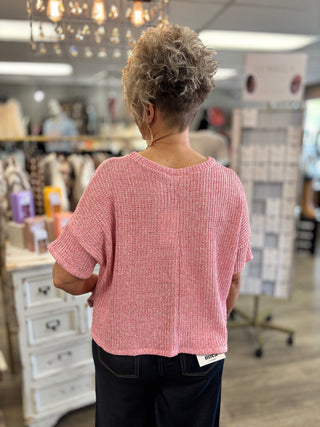 Strawberry Lemonade Knit Sweater