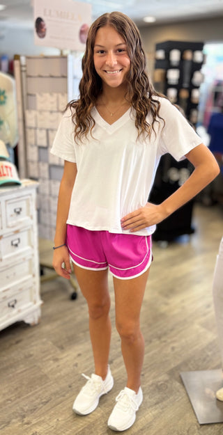 Fast Lane Lined Athletic Shorts