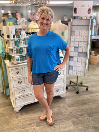 Mood Swing Ribbed Tee