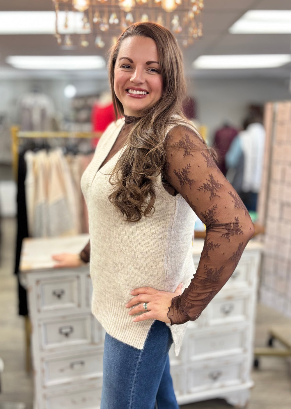 The Mabel Super Soft Vest-Tops-La Miel-Evergreen Boutique, Women’s Fashion Boutique in Santa Claus, Indiana