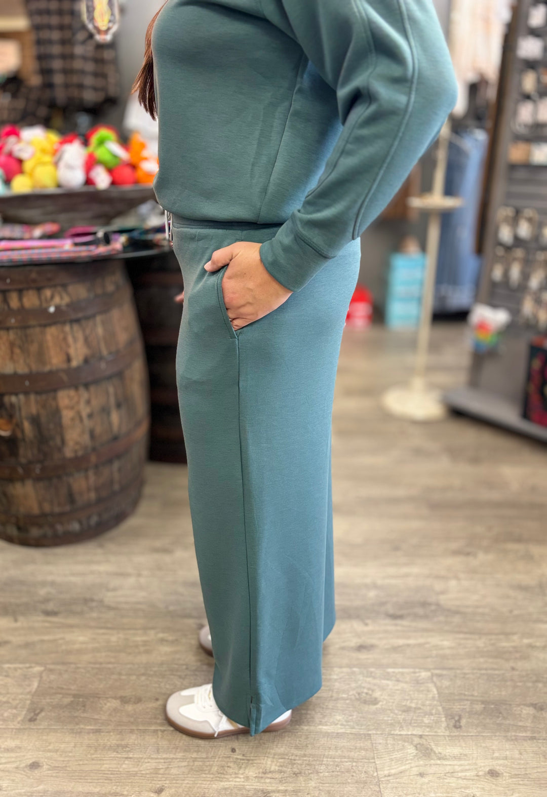 The Chill Pant Lounge Pants-bottoms-Zenana-Evergreen Boutique, Women’s Fashion Boutique in Santa Claus, Indiana
