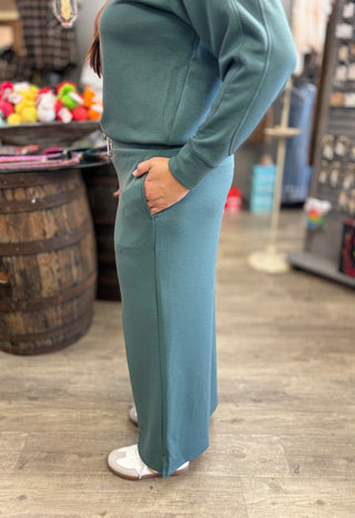 The Chill Pant Lounge Pants-bottoms-Zenana-Evergreen Boutique, Women’s Fashion Boutique in Santa Claus, Indiana