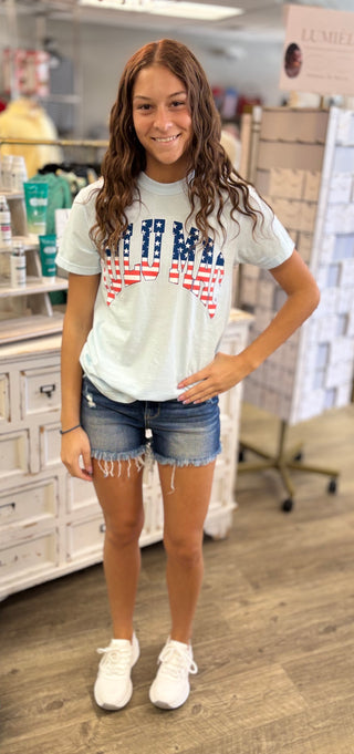 Lulu Mac Stars & Stripes Graphic Tee